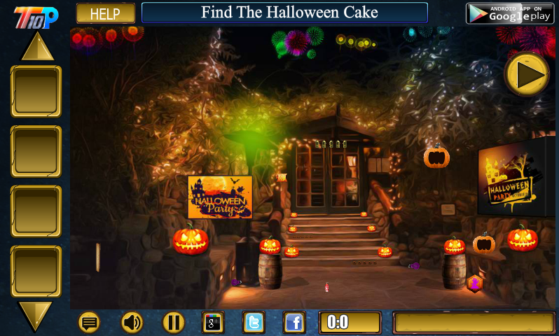 Find The Halloween Cake