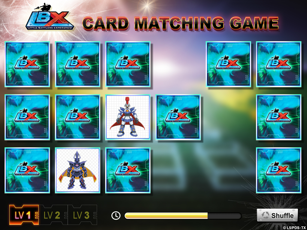 LBX: Card Matching Game