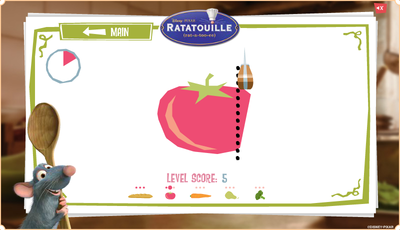 Ratatouille: Remy's Kitchen Skills