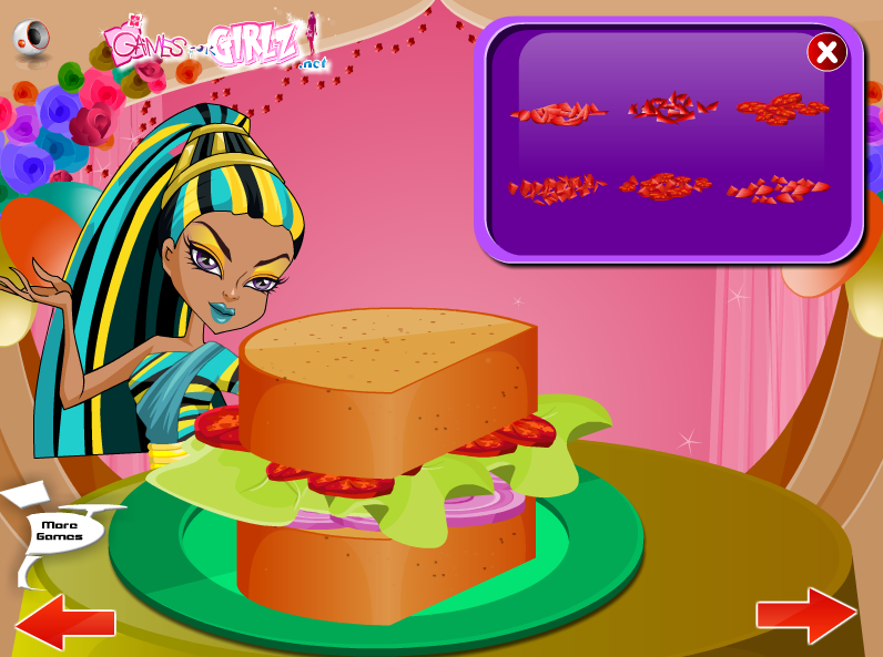 Monster High: Hamburger Deco