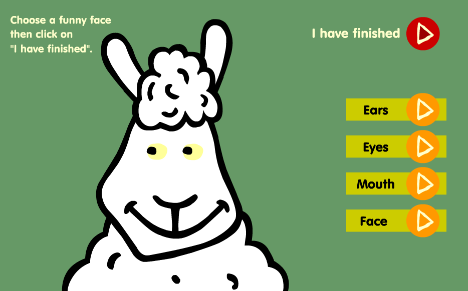 Make Your Own Sheep Face