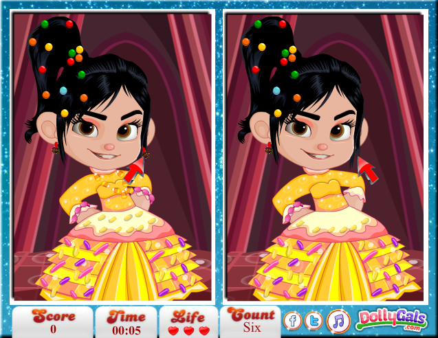 Vanellope von Schweetz 6 Diff