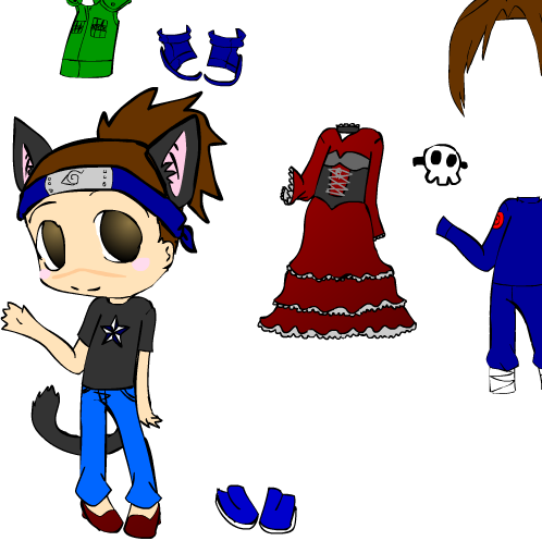 Neko Iruka Dress Up Game