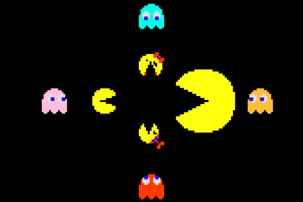 Pac-Man Cafe Intro