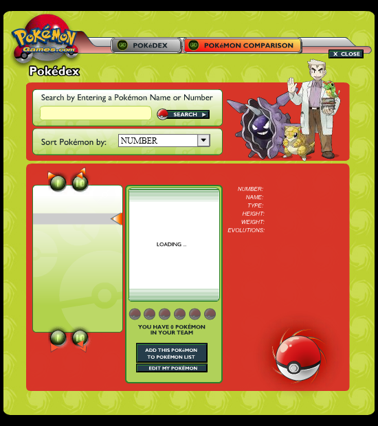 Pokédex (Pokemon-Games.com)