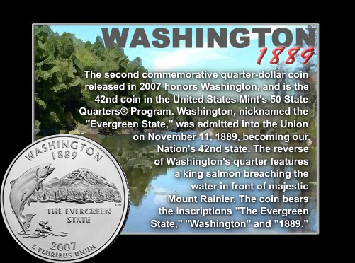 50 State Quarters 2007 Screensaver