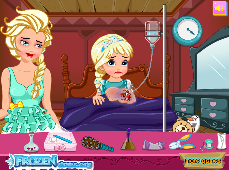 Elsa Baby Scratch Doctor