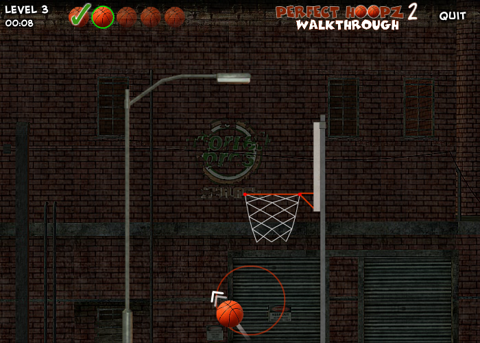 Perfect Hoopz 2 walkthrough