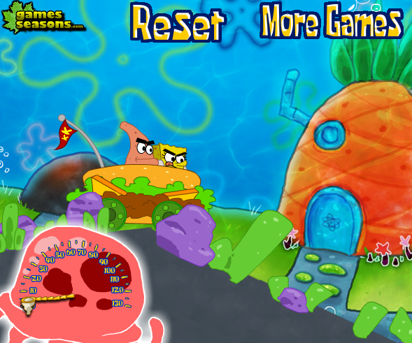 SpongeBob SquarePants Bike Game