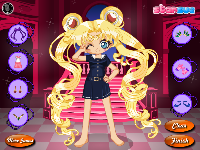 Sailor Chibi Moon Chibiusa Dress Up