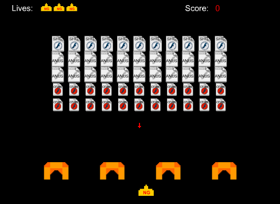 NG Space Invaders