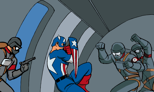 The Secret Adventures of Captain America Chapter 2: Flight Into Darkness