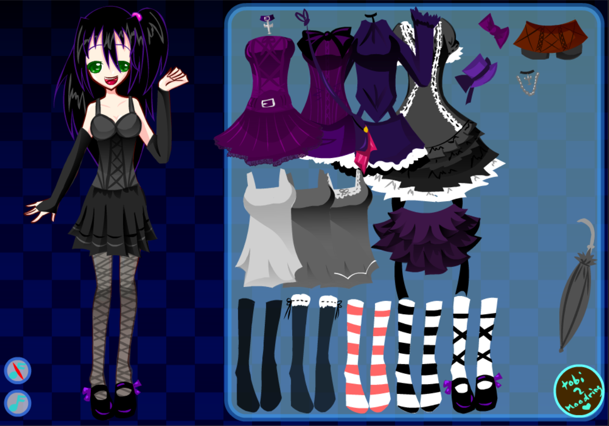 .+ Sayumi Dress Up Game +.
