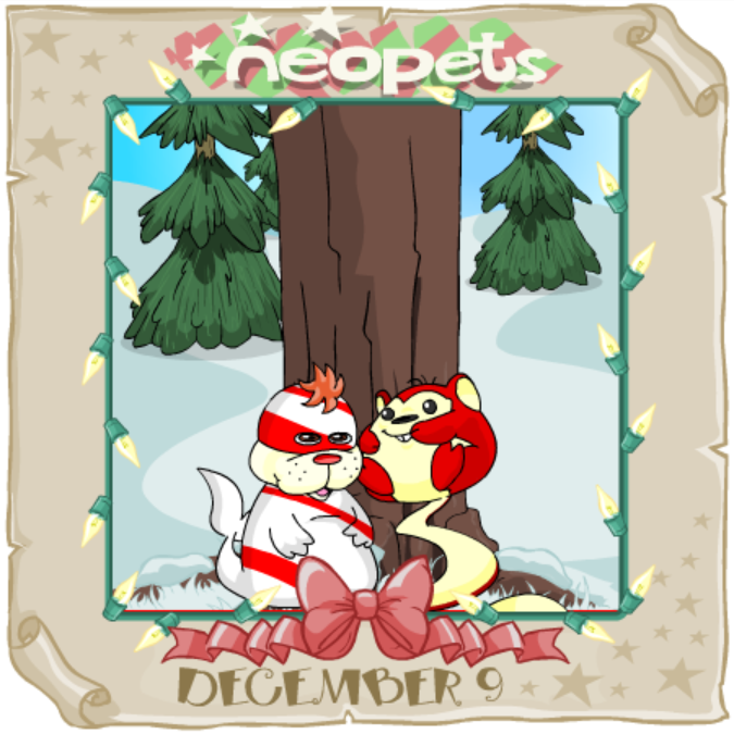 Neopets Advent Calendar 2003: Day 09