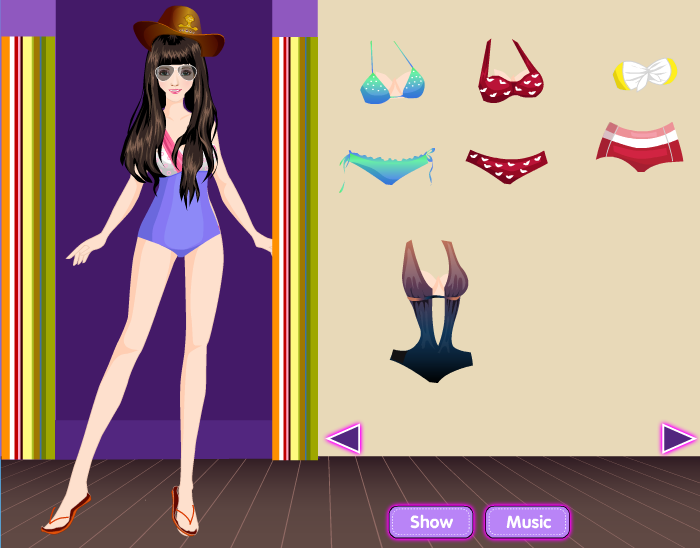 Supermodel Frolic on the Beach