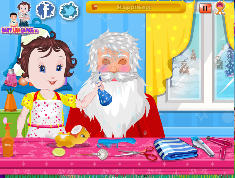 Baby Lisi Santa Claus