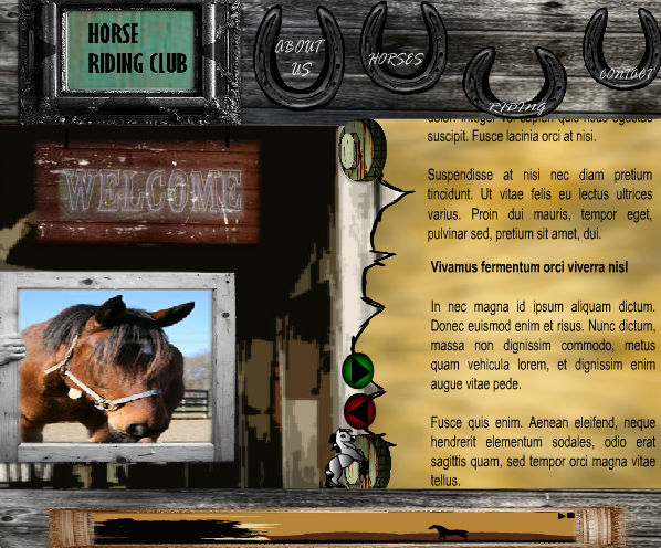 Horse Riding Club site