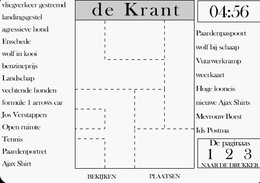 Hoe komt het nieuws zo snel in de krant?