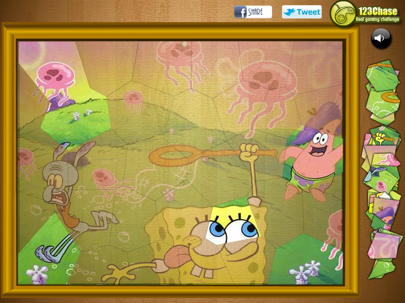 Puzzle Madness - Spongebob with Squarepants