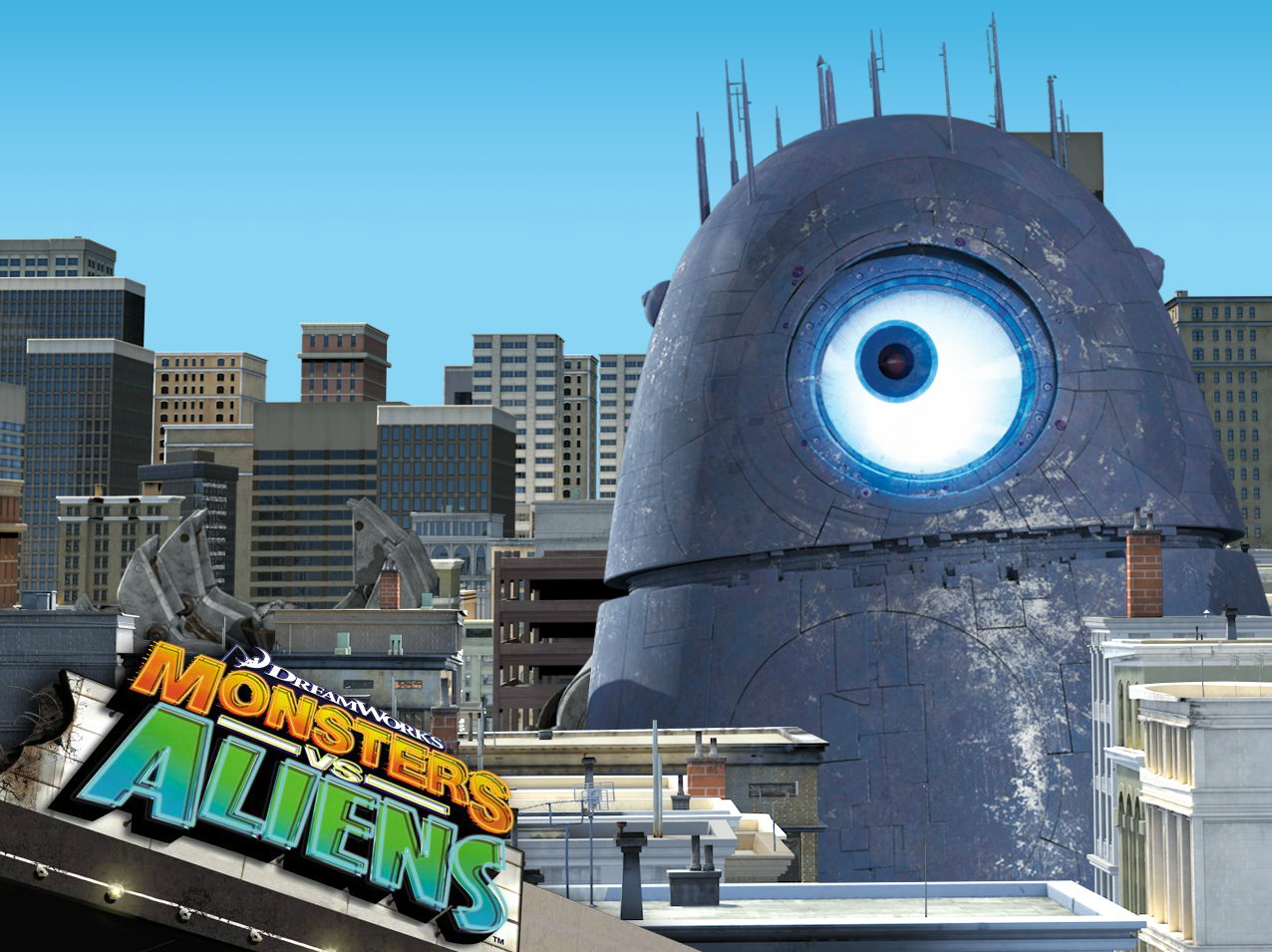 Monsters vs. Aliens “Top Secret” Screensaver