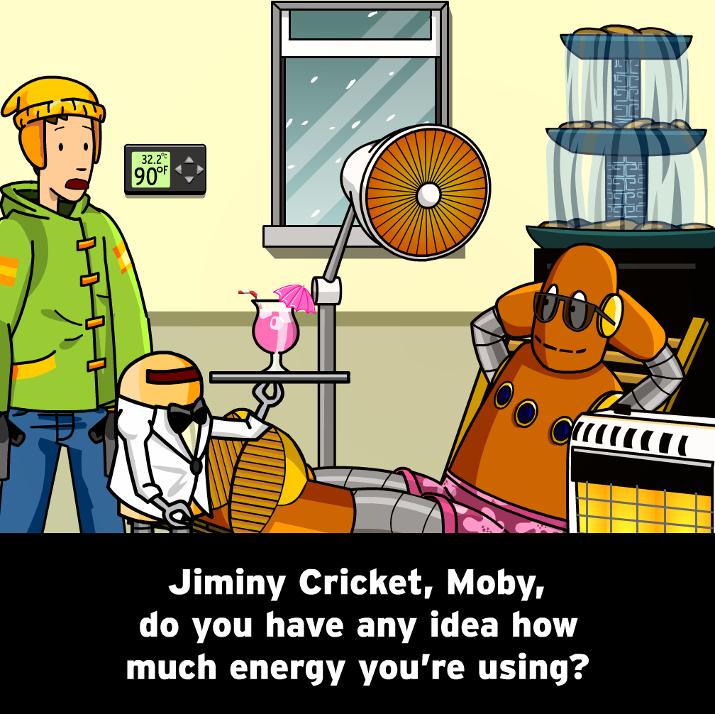 The Mysteries of Life With Tim & Moby: Conserving Energy