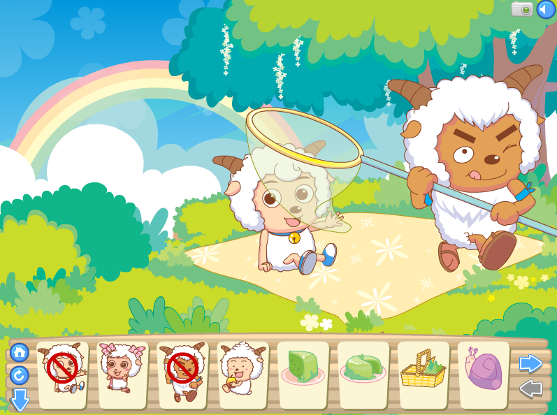 Pleasant Goat and Big Big Wolf: Goat's Garden Picnic