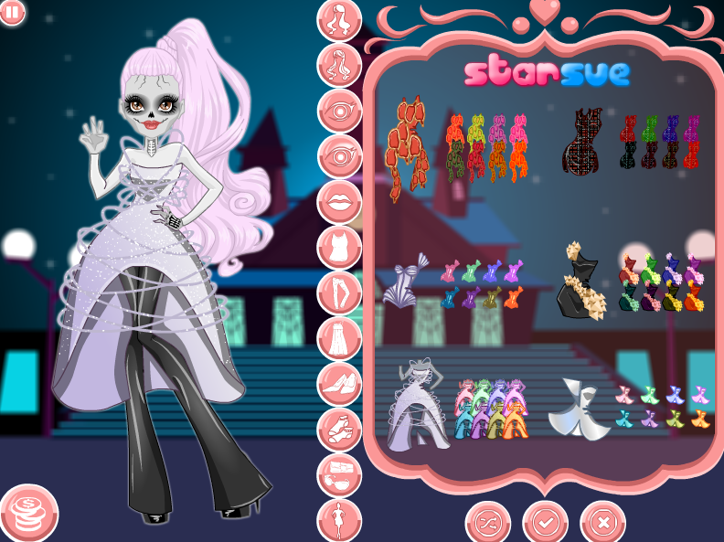 Monster High: Zomby Gaga Dress Up