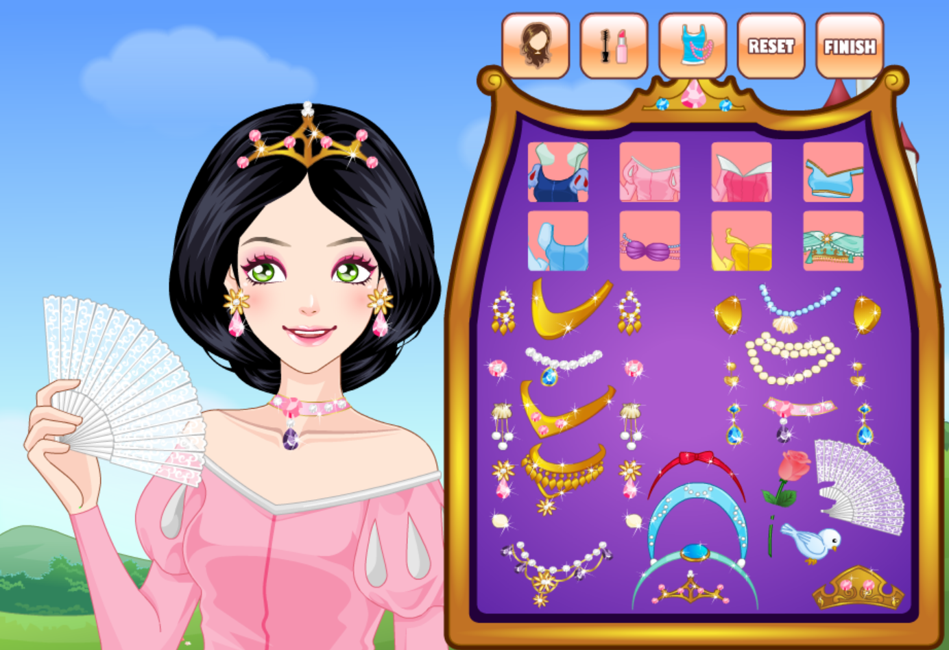 Fairy Tale Princess Make Up Game