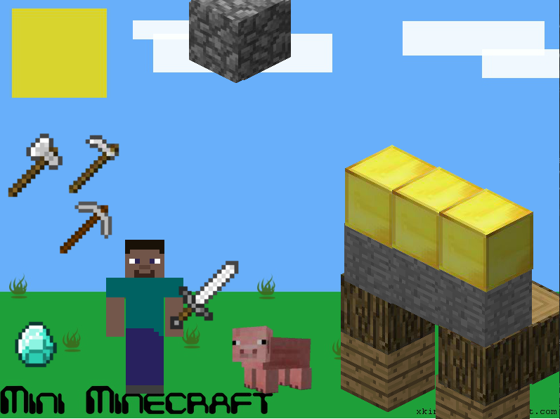 Mini Minecraft *Interactive Flash Game*