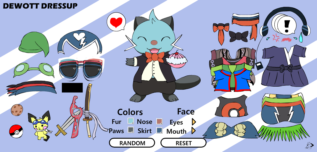 Dewott Dressup