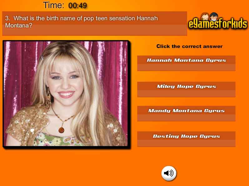 Hannah Montana Quiz