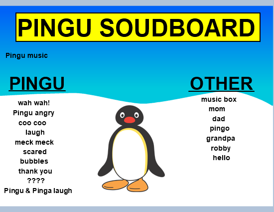 Pingu Soundboard