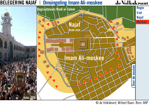 Omsingeling Imam Ali-moskee