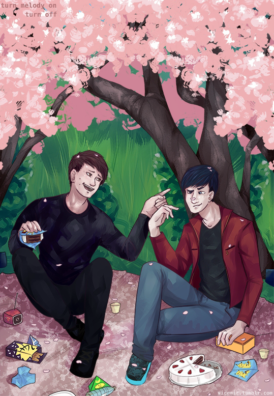 B-Day present! Dan and Phil in Japan.