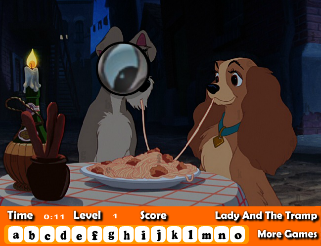 Lady and the Tramp: Hidden Letters