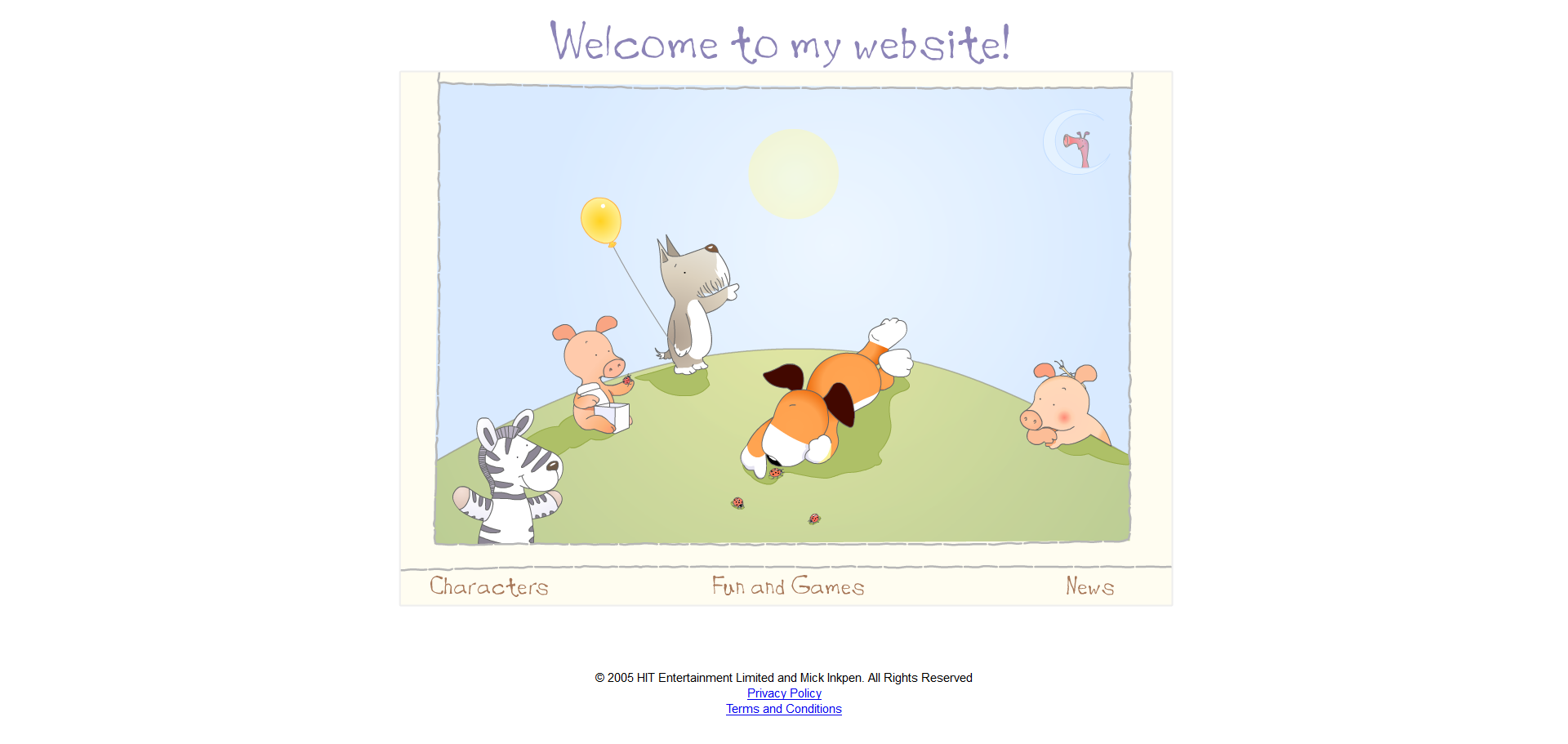 Kipper Microsite (2005)