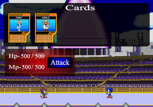 Sonic Battle Cards - Test