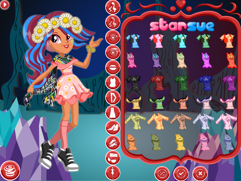 My Little Pony Equestria Girls: Legend Of Everfree - Gloriosa Daisy Dress Up