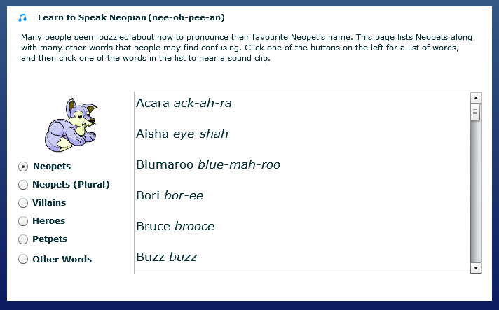 Learn to Speak Neopian