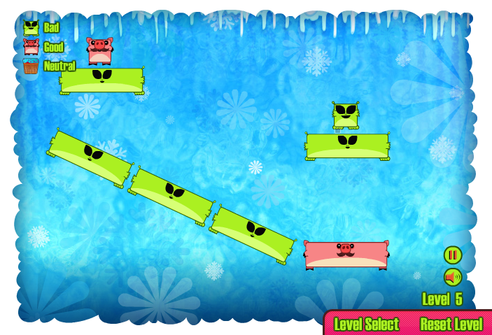 Cat's Alien Winter Wipeout