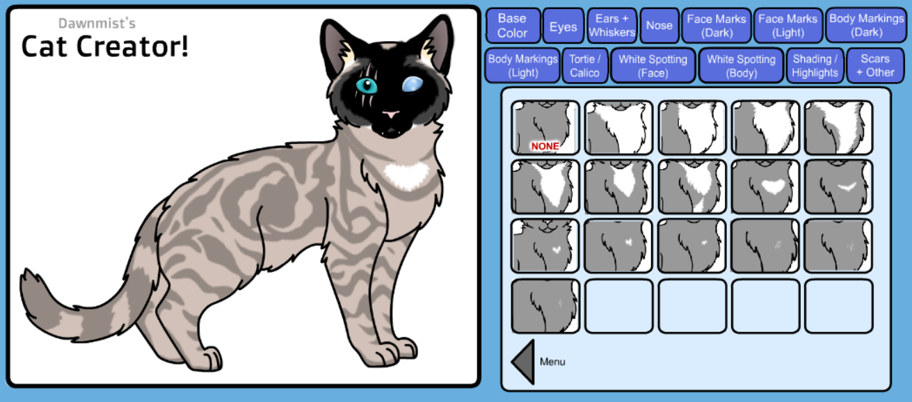 Dawnmist's Cat Creator!