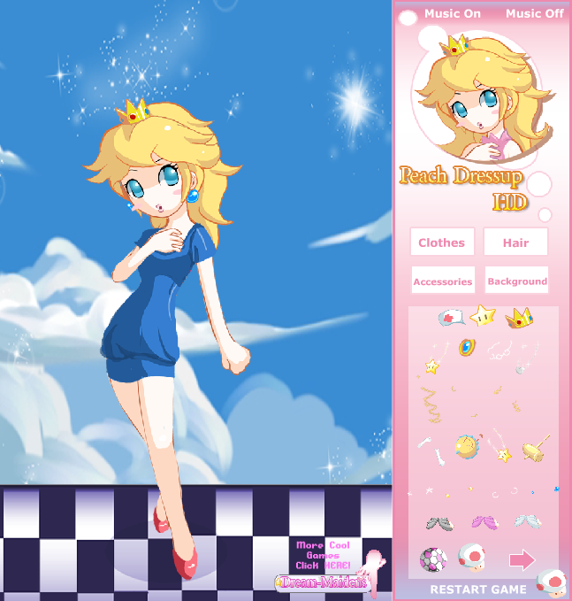 Peach Dressup HD