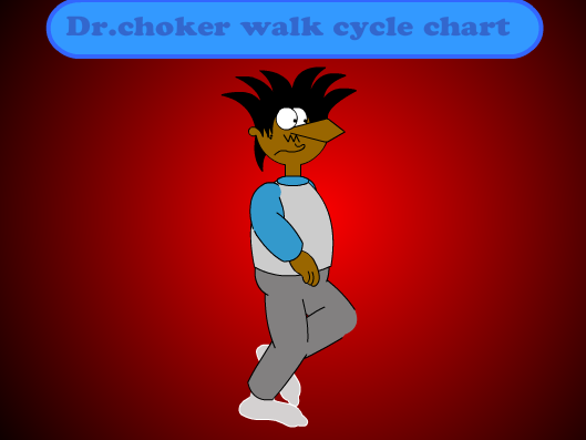 Dr.Choker Walk Cycle Chart