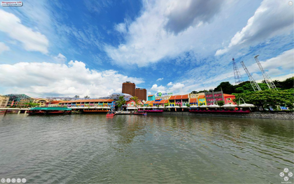 Clarke Quay Virtual Reality Image