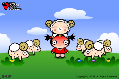 Pucca - Happy New Year E-Card