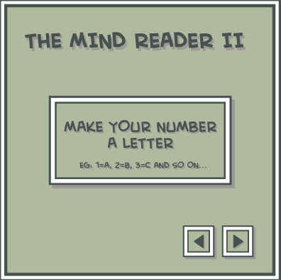 The Mind Reader II
