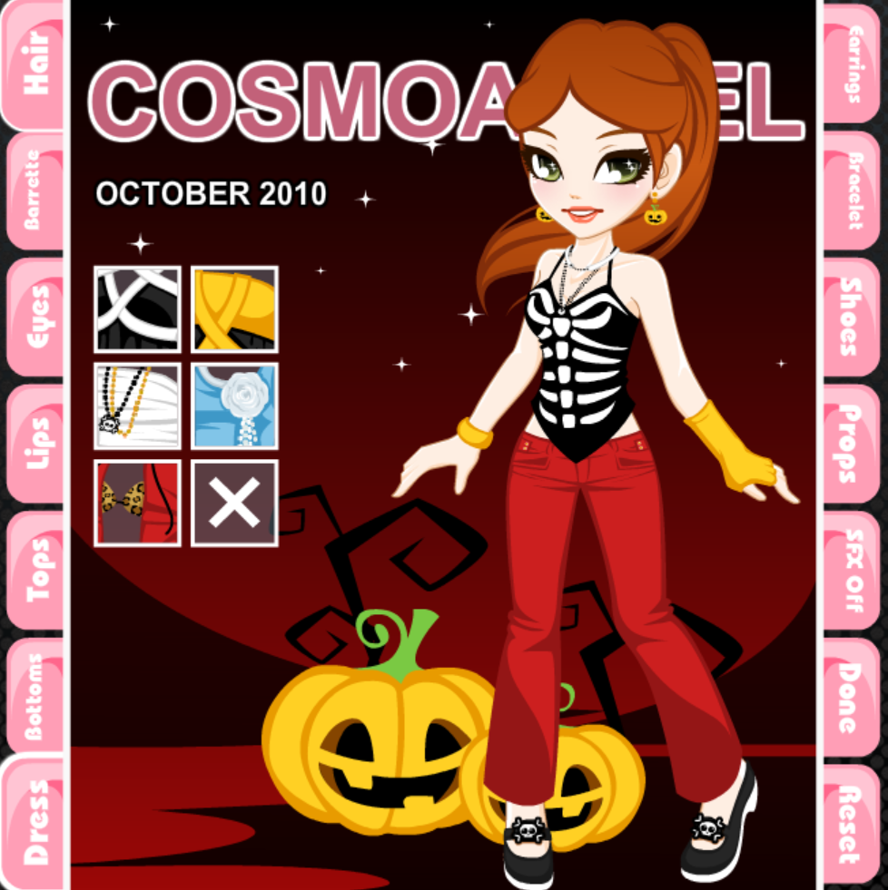 Cover Model Dress Up: October