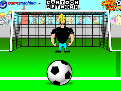 Johnny Bravo in Bravo Goalie