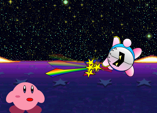 Kirby vs Metaknight