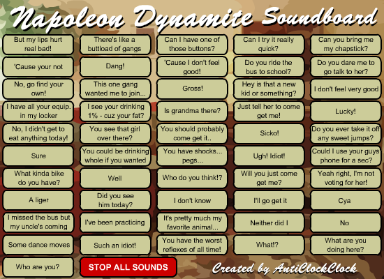 Napoleon Soundboard